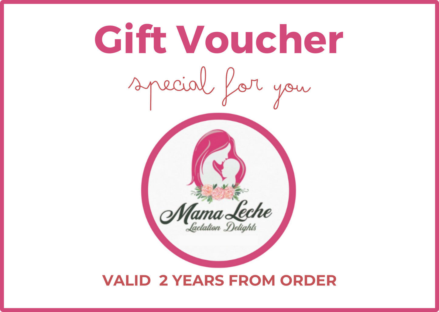 Mama Leche Lactation Delights Gift Card